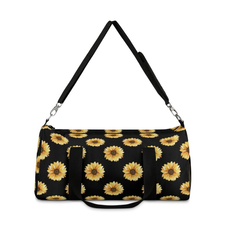 Sunflower KissLock Bag-blk