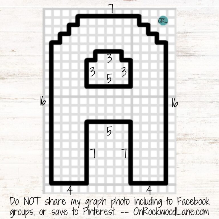 Easy Plastic Canvas Alphabet – Free Pattern